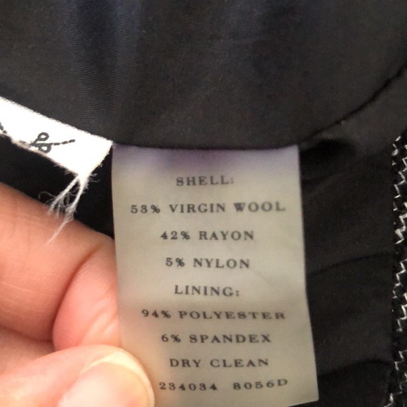 Sz 4 Ann Taylor Wool Skirt - Picture 5 of 5